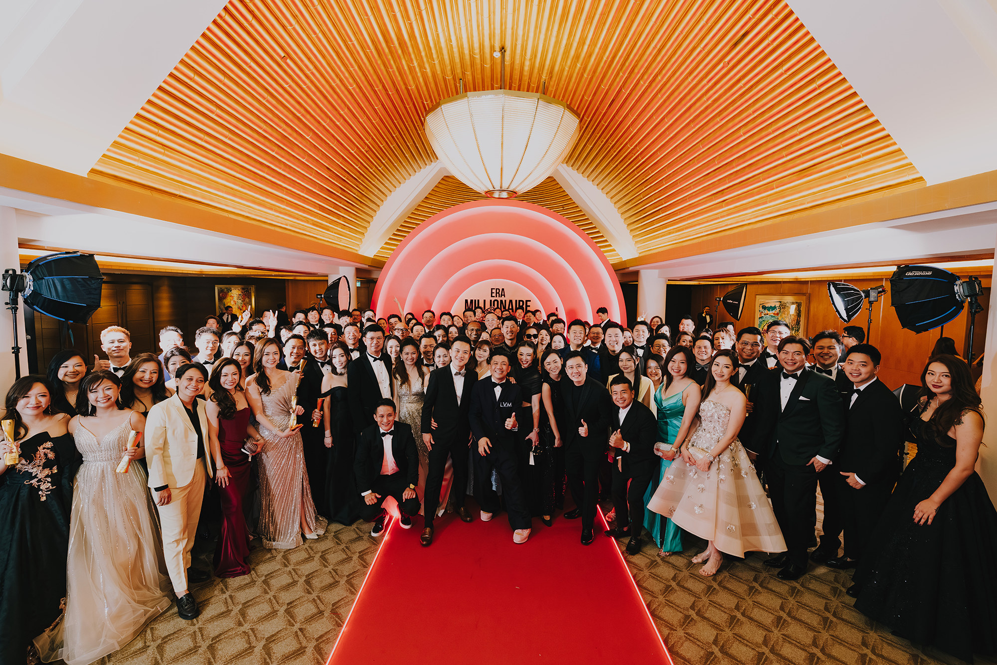 ERA Millionaire Gala 2026 — Kenny Neo with fellow award recipients